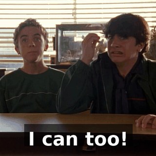 I can too!