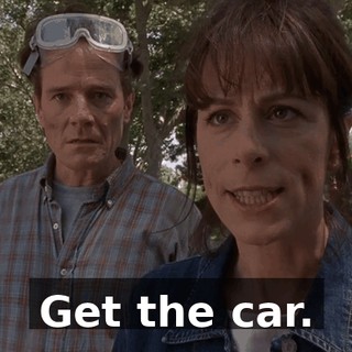 Get the car.