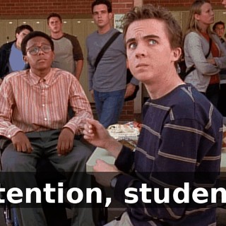 Attention, students.