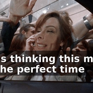 I was thinking this might be the perfect time