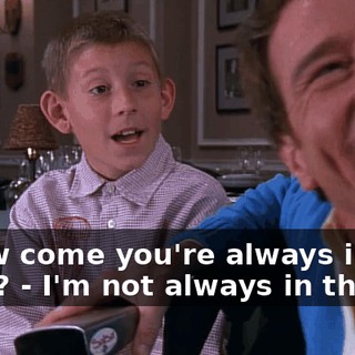 - How come you're always in the back? - I'm not always in the--