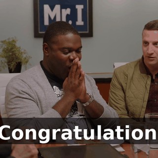 - Congratulations.