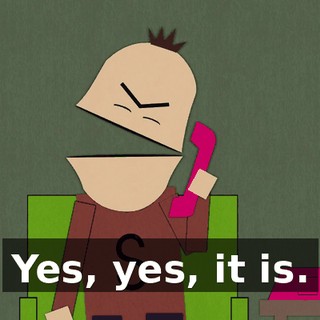 Yes, yes, it is.