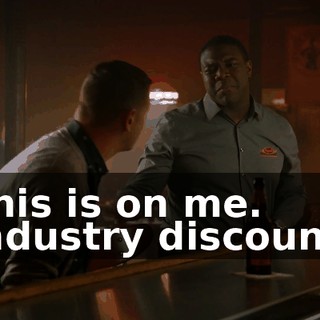 This is on me. Industry discount.