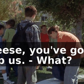 - Reese, you've got to help us. - What?