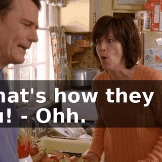 - That's how they get you! - Ohh.