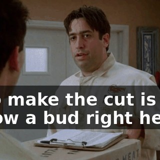 ...to make the cut is just below a bud right here.