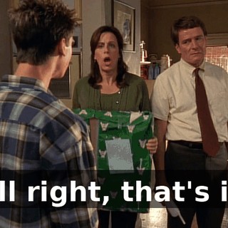 All right, that's it.