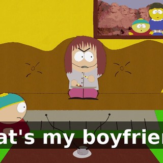 That's my boyfriend.