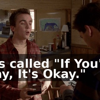 It's called "If You're Gay, It's Okay."