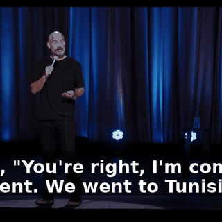 I said, "You're right, I'm coming." We went. We went to Tunisia.