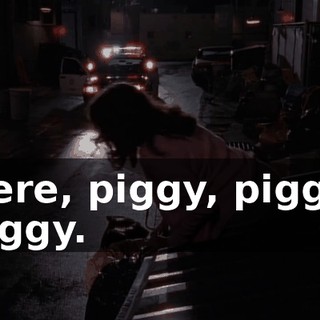 Here, piggy, piggy, piggy.