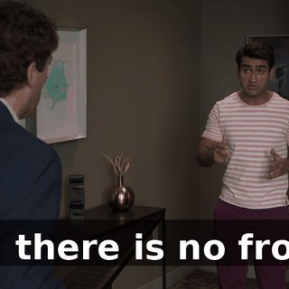 So, there is no froth,