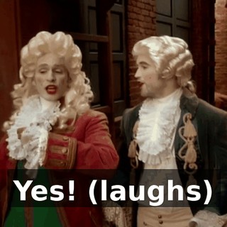 Yes! (laughs)