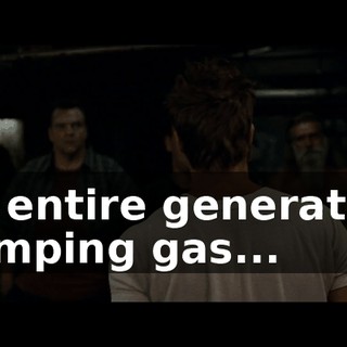 An entire generation pumping gas...