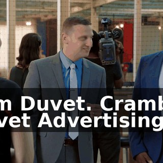 Sam Duvet. Cramblin Duvet Advertising.