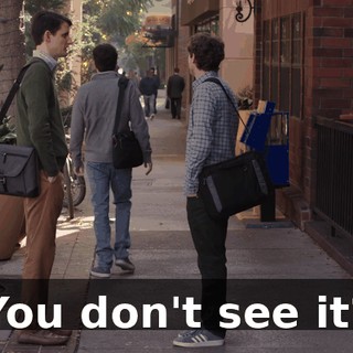 You don't see it?