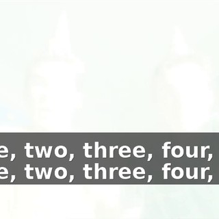 - One, two, three, four, five. - One, two, three, four, five.