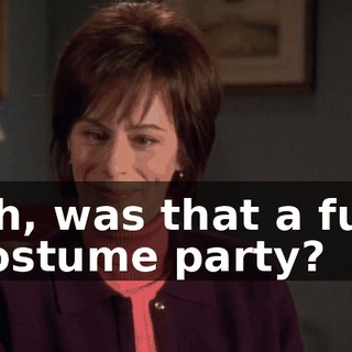 Oh, was that a fun costume party?