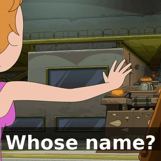 Whose name?