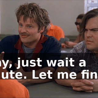 Okay, just wait a minute. Let me finish.