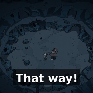 That way!