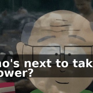 Who's next to take a shower?