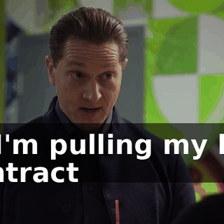or I'm pulling my box contract