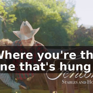 ♪ Where you're the one that's hung  ♪