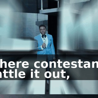 Where contestants battle it out,