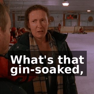 What's that gin-soaked,