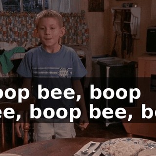 ♪ Boop bee, boop bee, boop bee, boo ♪