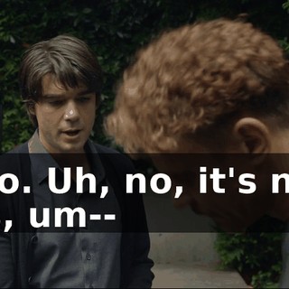 - No. Uh, no, it's not. It's, um--