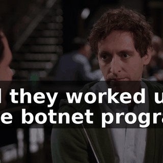 and they worked up a little botnet program.