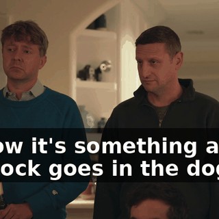 I know it's something about his cock goes in the dog,