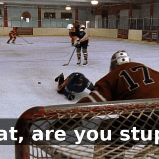 What, are you stupid?