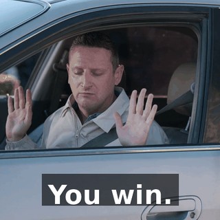 You win.