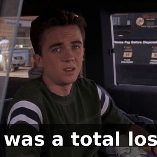 It was a total loss.