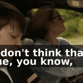 - I don't think that's true, you know,