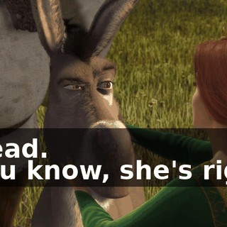 - Dead. - You know, she's right.