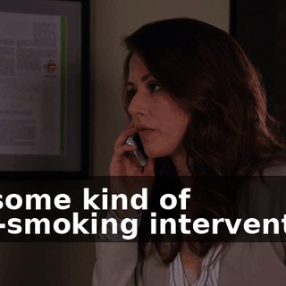for some kind of anti-smoking intervention.