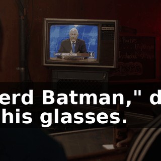 "Nerd Batman," due to his glasses.