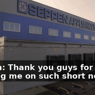 Gavin: Thank you guys for seeing me on such short notice.