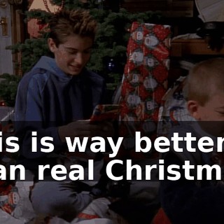 This is way better than real Christmas.