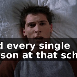 And every single person at that school