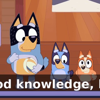 Good knowledge, kid.