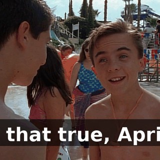 Is that true, April?