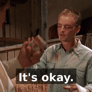 It's okay.
