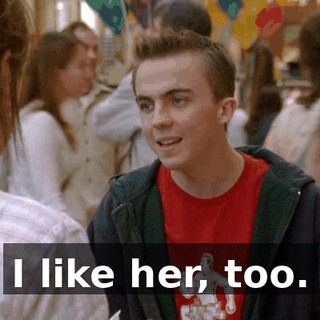 I like her, too.