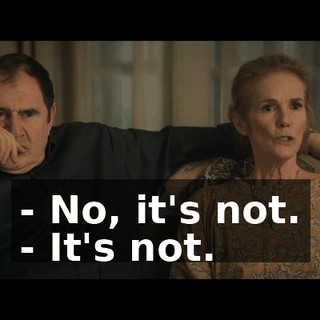 - No, it's not. - It's not.